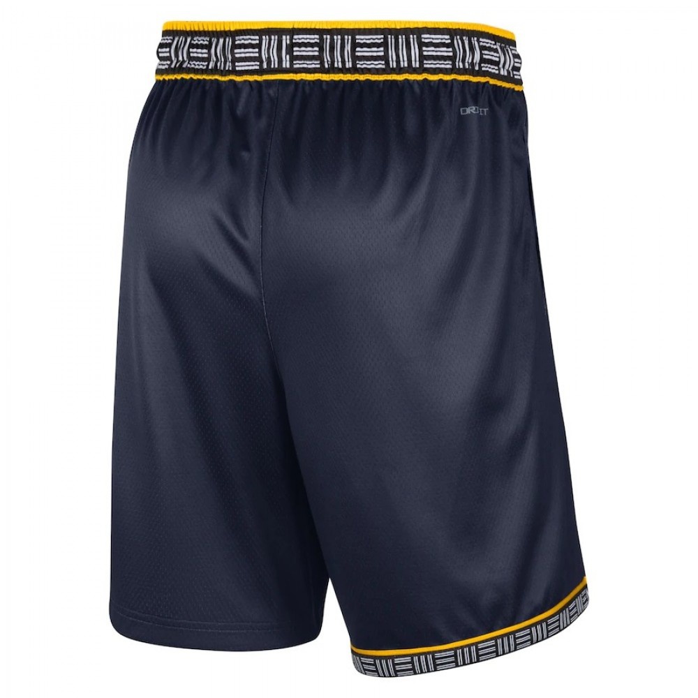 Men's Memphis Grizzlies Navy 2021/22 Swingman Short - City Edition-Pro Kit Vault | Brand New 26/27 Sports Jerseys